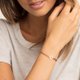 Thomas Sabo Textil karkötő csillogó szívvel LS029-401-19-L20