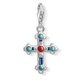 Thomas Sabo Színes kereszt ezüst charm 1466-335-7