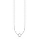 Thomas Sabo Elegáns charm ezüst nyaklánc X0232-001-12-L45