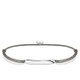 Thomas Sabo Textil karkötő gravírozható ezüst lappal LS028-173-5-L20