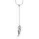 Thomas Sabo Levél ezüst nyaklánc KE1748-340-L45v