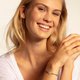 Thomas Sabo Textil karkötő lóherével LS054-401-5-L20