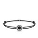 Thomas Sabo Textil karkötő fekete ornament LS060-505-11