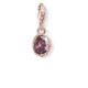Thomas Sabo Lila kő rozé charm 1671-416-13