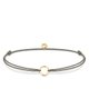Thomas Sabo Textil karkötő arany charmtartó karikával LS067-848-5-L20