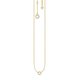 Thomas Sabo Elegáns charm nyaklánc arany X0250-413-39-L45