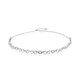 Pandora ékszer Kavargó szívek ezüst choker 397129CZ-38