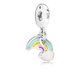 Pandora ékszer Szerelem szivárványa függő charm 797016ENMX