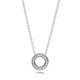 Pandora ékszer Pandora szívei ezüst nyaklánc 397436CZ-45