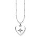 Thomas Sabo Ezüst lánc nyitható szív medállal gyémánttal D_KE0035-356-14-L45