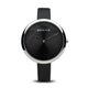 Bering Classic fekete női óra szatén szíjjal 12240-602