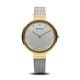 Bering Classic női óra arany tokkal kristállyal 12034-010