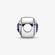 Pandora ékszer Bájos szív kék ezüst charm 797608NANB