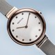 Bering Classic acél női óra rozé tokkal kristályokkal 12034-064