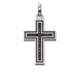 Thomas Sabo Fekete cirkónia köves kereszt medál PE530-051-11