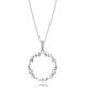 Pandora ékszer Jégszilánk ezüst nyaklánc 397546CZ-45