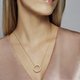 Pandora ékszer A Pandora szívei Shine nyaklánc 367121CZ-45