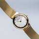 Bering Classic arany óra swarovski kristályokkal 10126-334
