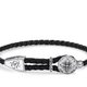 Thomas Sabo Bőr karkötő ezüst iránytűvel A1860-682-11-L25