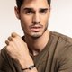 Thomas Sabo Bőr karkötő ezüst kereszttel A1861-949-11-L25