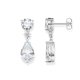 Thomas Sabo Köves függő ezüst fülbevaló H2032-051-14