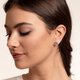 Thomas Sabo Ezüst fülbevaló cirkóniával gyöngyházzal H2035-294-7