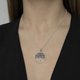 Thomas Sabo Szeretetfa ezüst medál színes kövekkel PE826-348-7