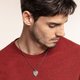 Thomas Sabo Háromszög medál vésett mintával PE836-637-21
