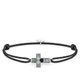 Thomas Sabo Textil karkötő kereszttel gyöngyházzal LS083-482-11-L22