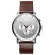 MVMT Chrono silver brown férfi óra MC01-SBRL