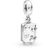 Pandora ékszer Kalandos bőrönd ezüst charm 797887EN160