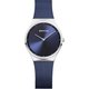 Bering Classic kék acél női óra kék számlappal 12131-307