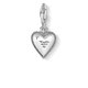 Thomas Sabo Vintage szív ezüst charm cirkóniával 1747-643-14