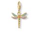 Thomas Sabo Arany szitakötő charm 1758-974-7