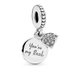 Pandora ékszer Gyémánt ezüst charm 798102CZ