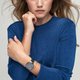 Bering Classic kék rozé többfunkciós női óra 35036-367