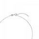 Cluse Force tropicale twisted chain ezüst nyaklánc CLJ22014
