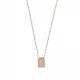 Cluse Force tropicale twisted chain rozé nyaklánc CLJ20014