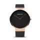 Bering Classic fekete férfi óra rozé tokkal 14539-166