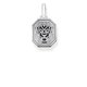 Thomas Sabo Fekete macska ezüst medál PE862-698-11
