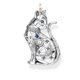 Thomas Sabo Macska ezüst medál színes kövekkel PE857-340-7