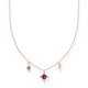 Thomas Sabo Szerencse szimbólumai rozé nyaklánc KE1898-321-7-L40