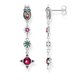 Thomas Sabo Színes szkarabeusz ezüst fülbevaló H2074-964-7