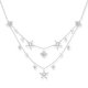 Thomas Sabo Ezüst nyaklánc szikrázó csillagokkal KE1901-051-14-L45v