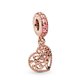 Pandora ékszer A szerelem fája rozé charm 786592CZSMX