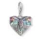 Thomas Sabo Szitakötő szívben ezüst charm 1811-964-7