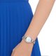 Swarovski Stella ezüst színű nemesacél szíjas óra 5376815