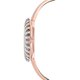 Swarovski Crystal Rose fekete rozé szíjas óra 5484050