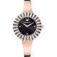 Swarovski Crystal Rose fekete rozé szíjas óra 5484050