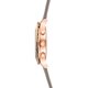 Swarovski Crystalline Glam rozé fehér bőr szíjas óra 5452459